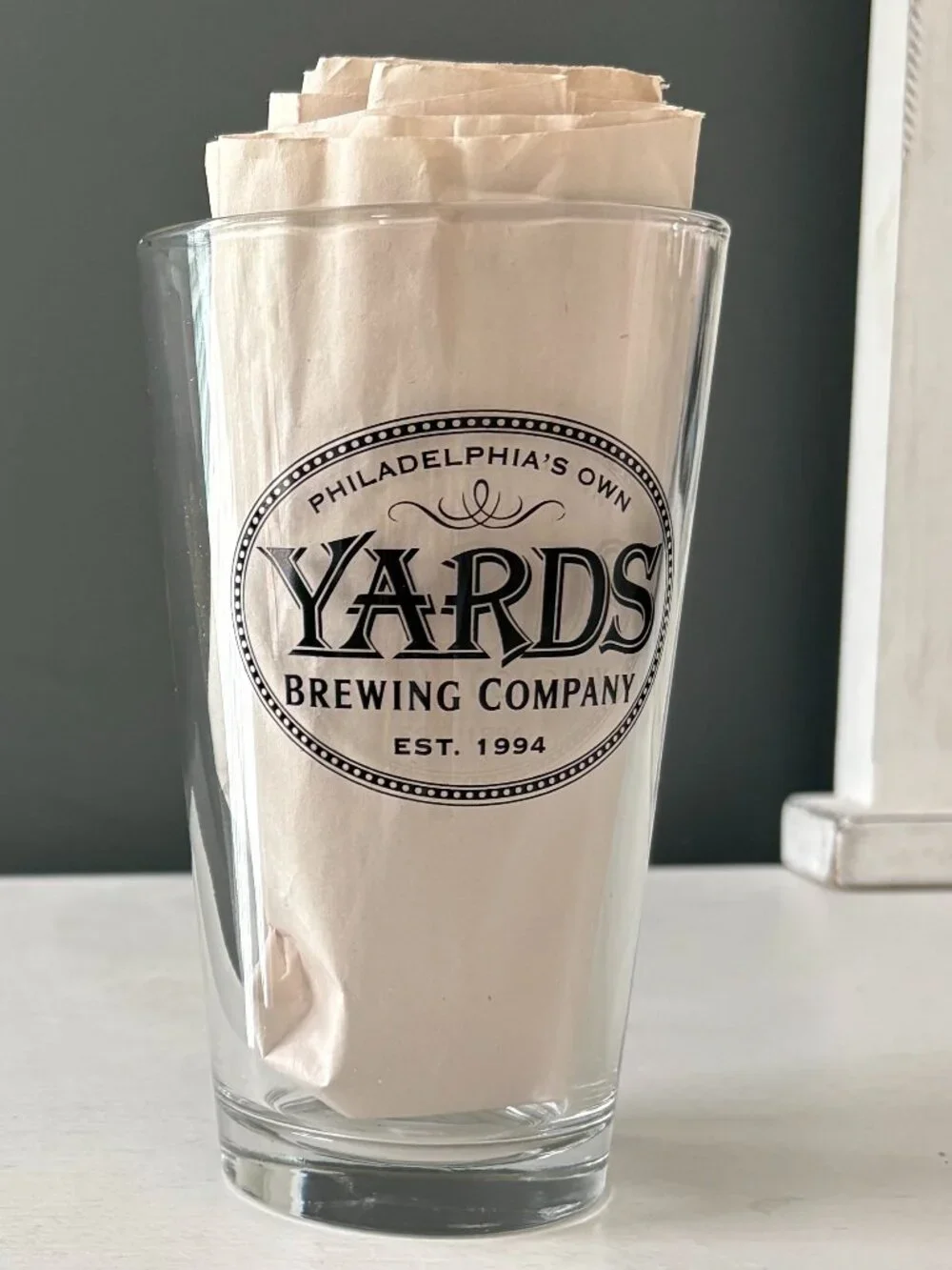 Yards Brewing Company's Philadelphia Pale Ale Collectible 16-ounce Pint Glass